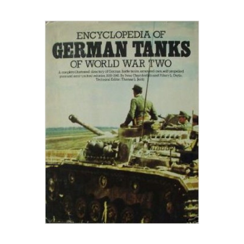 Arco Pub Historical Book Encyclopedia of German Tanks of World War Two VG+/NM