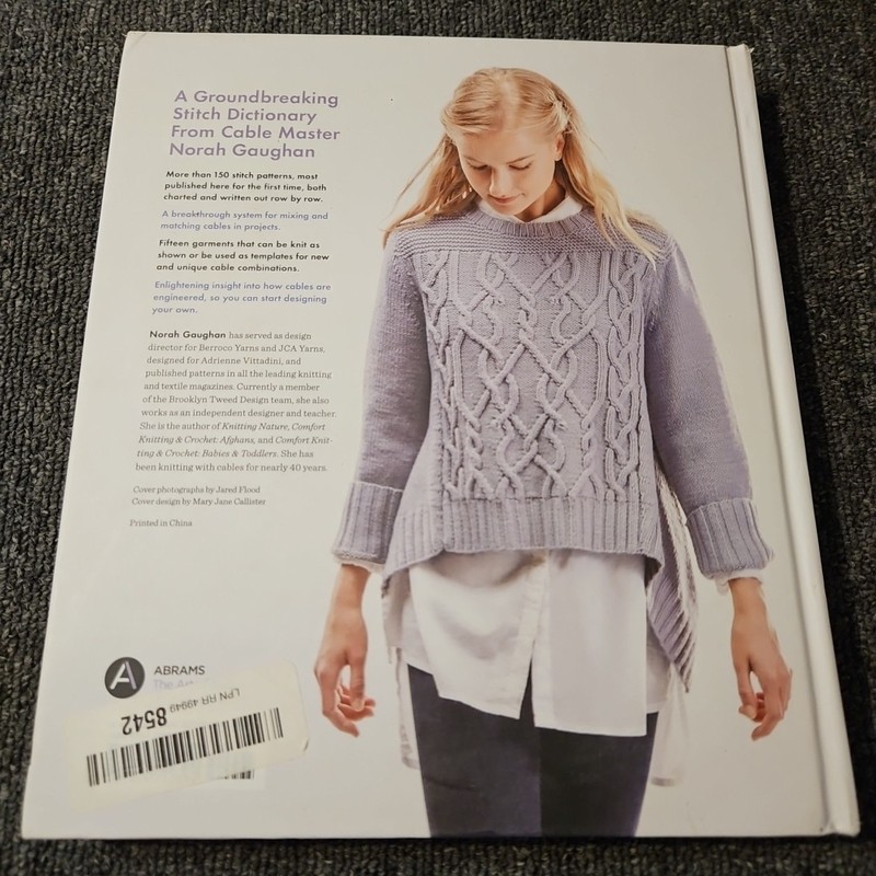 Knitted Cable Sourcebook by Norah Gaughan Hardcover Book gallery