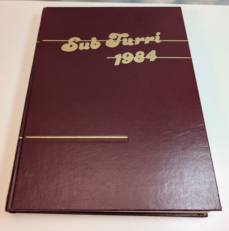 1984 Boston College Yearbook, Sub Turri, Features Eagles Football Doug Flutie