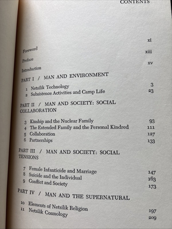 Netsilik Eskimo Asen Balikci 1970 Anthropology Arctic Inuit Margaret Mead FRWD gallery
