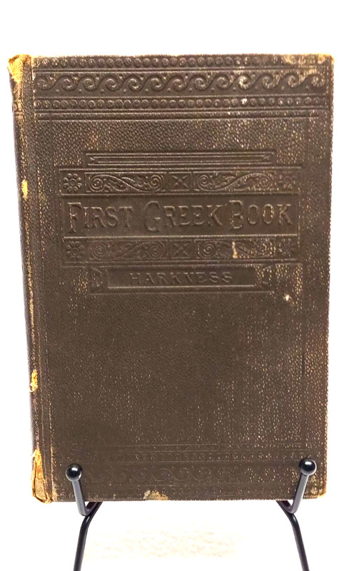 First Greek Book – American Book Company 1885