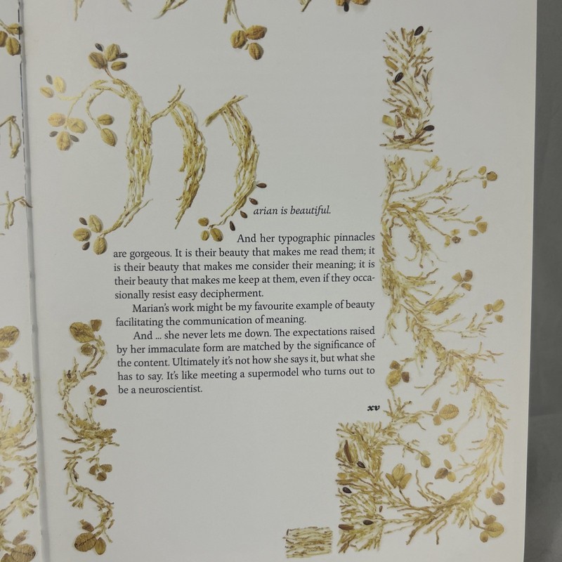 I Wonder The Monacelli Press HC Book By Marian Bantjes 2010 Gilded gallery