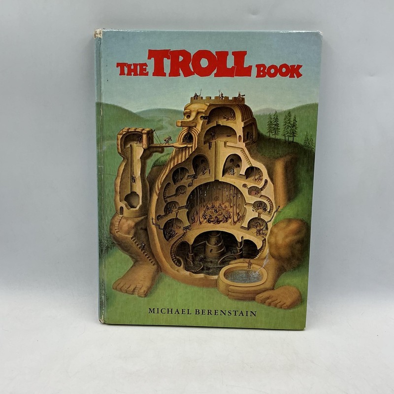 The Troll Book Michael Berenstain Blue Green Random House United States 1st Ed