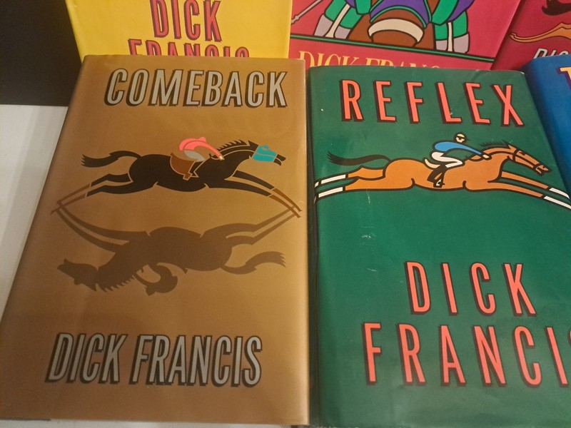 Dick Francis NYT BESTSELLING Master Of The Thriller 9 First Edition Hardcover gallery