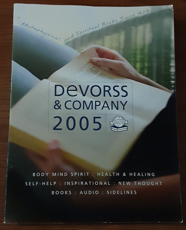 RARE VTG Devorss & Company 2005 Catalog PB metaphysical & spiritual books order