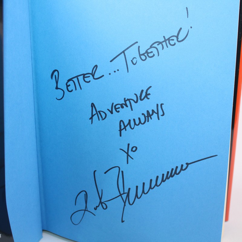 SIGNED By ROBYN BENINCASA How Winning Works Hardcover Book With DJ 2012 Racer gallery
