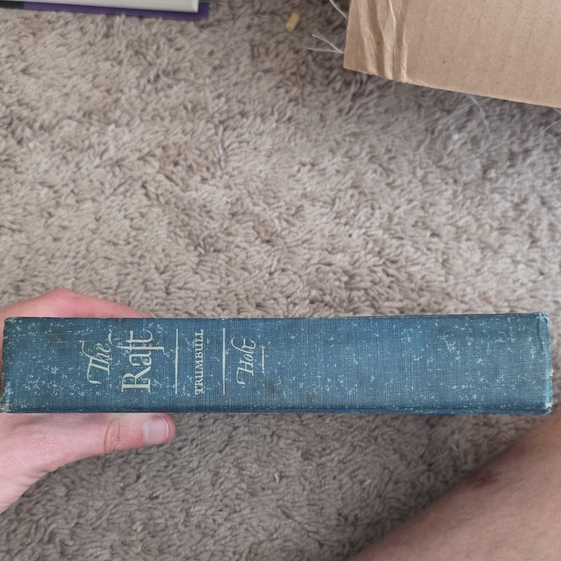 The Raft 1942 Henry Holt & Company Cloth Hardcover Rare Book gallery