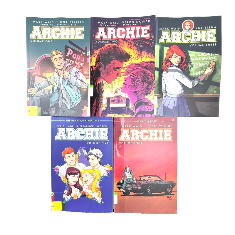 Archie – Volumes 1 to 5 – Betty Jughead Veronica – Five Books by Mark Waid