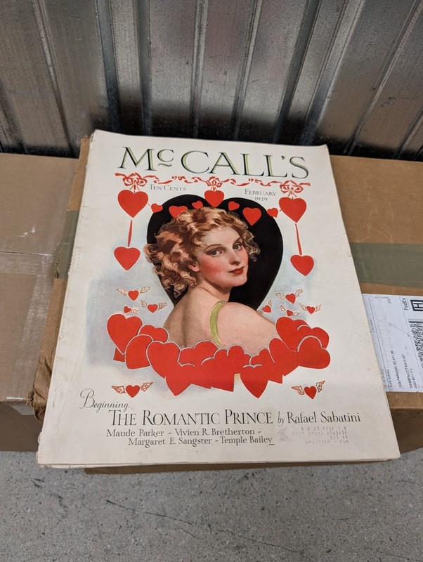 Lot (3) Issues McCalls Magazine Women's Valentine's Day Vintage Fashion gallery
