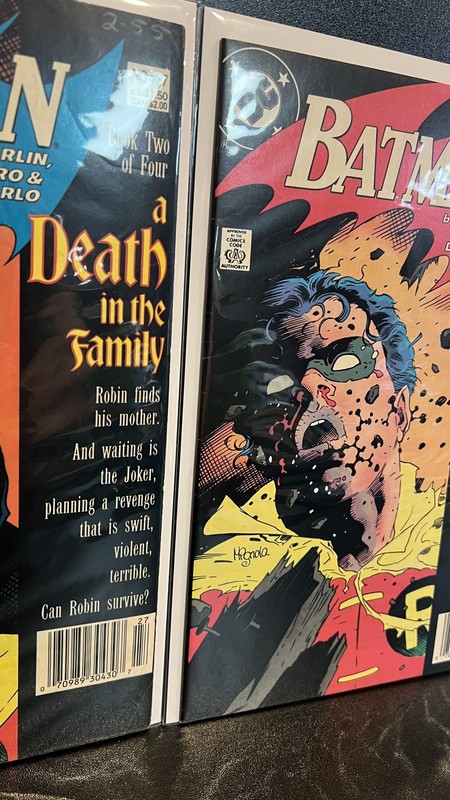 Batman #426-429 A Death in the Family 1-4 DC Comics (1988) Rare Newsstand Set gallery