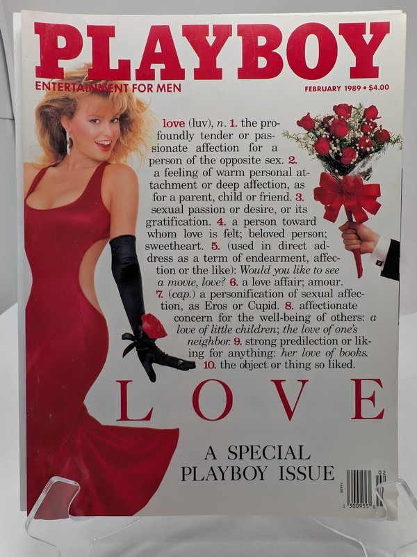 Playboy Magazine February 1989 🔥 CG Michelle Smith 🔥 PM Simone Eden 🔥