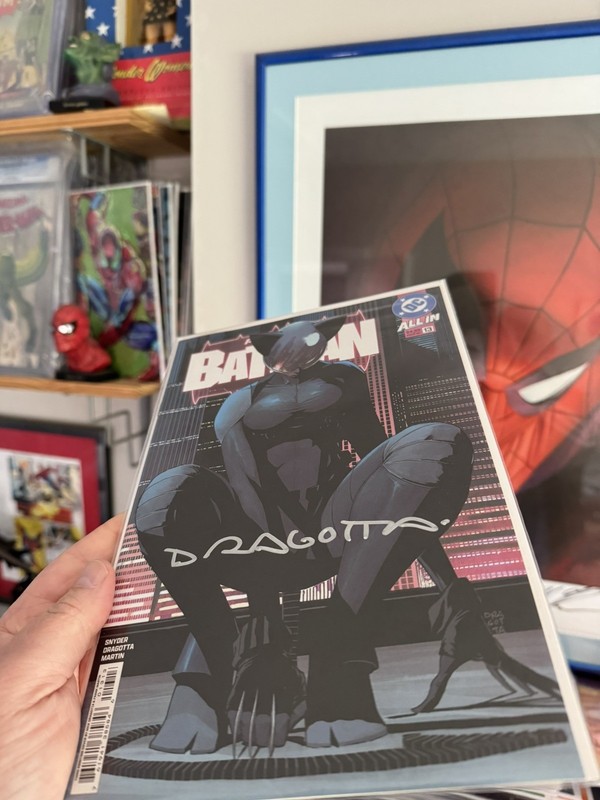 Absolute Batman 13 1st Print Signed by Nick Dragotta Catwoman COA CGC IT JOKER gallery