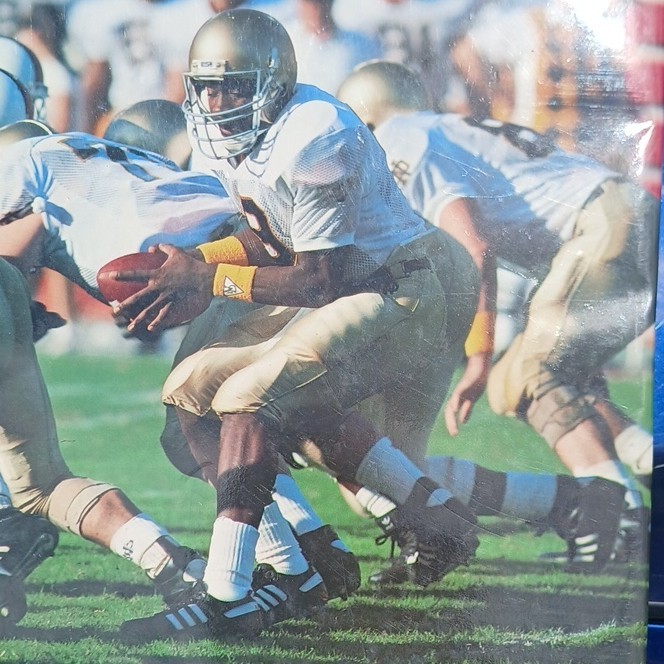 Notre Dame Football by Roland Lazenby Hardcover Illustrated Fighting Irish