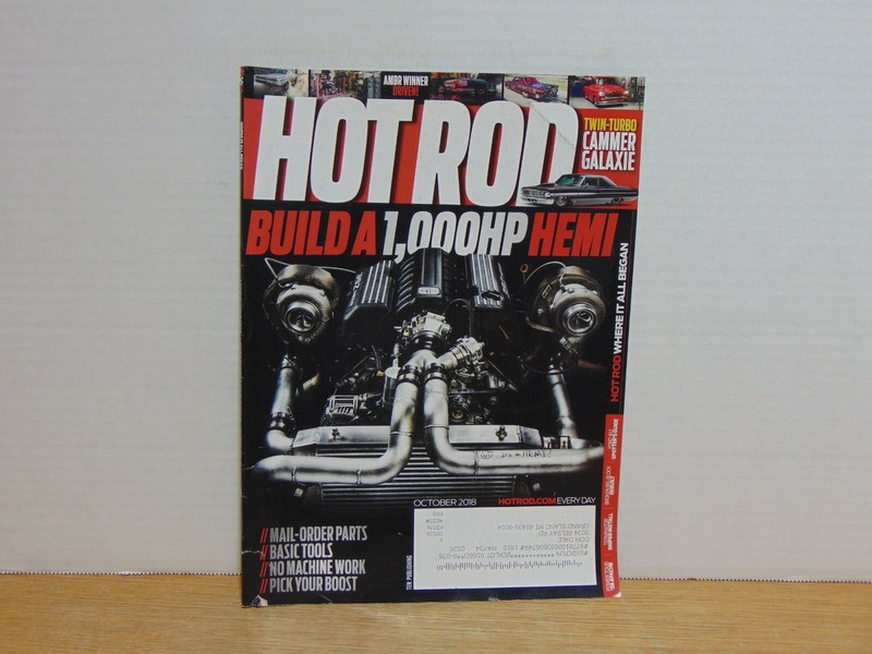 Hot Rod Magazine Volume 71 Number 10 October 2018