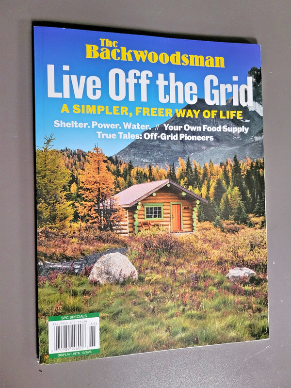 Live Off The Grid by The Backwoodsman – A Simpler, Freer Way Of Life – Pioneers