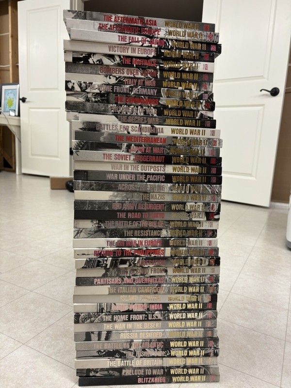 Time Life World War II Series Book Set WW2 Complete 39 Volume Hardcover Books