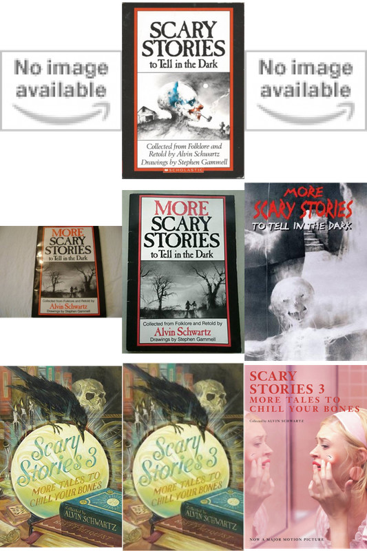 Scary Stories Series All 3 Books in Paperback