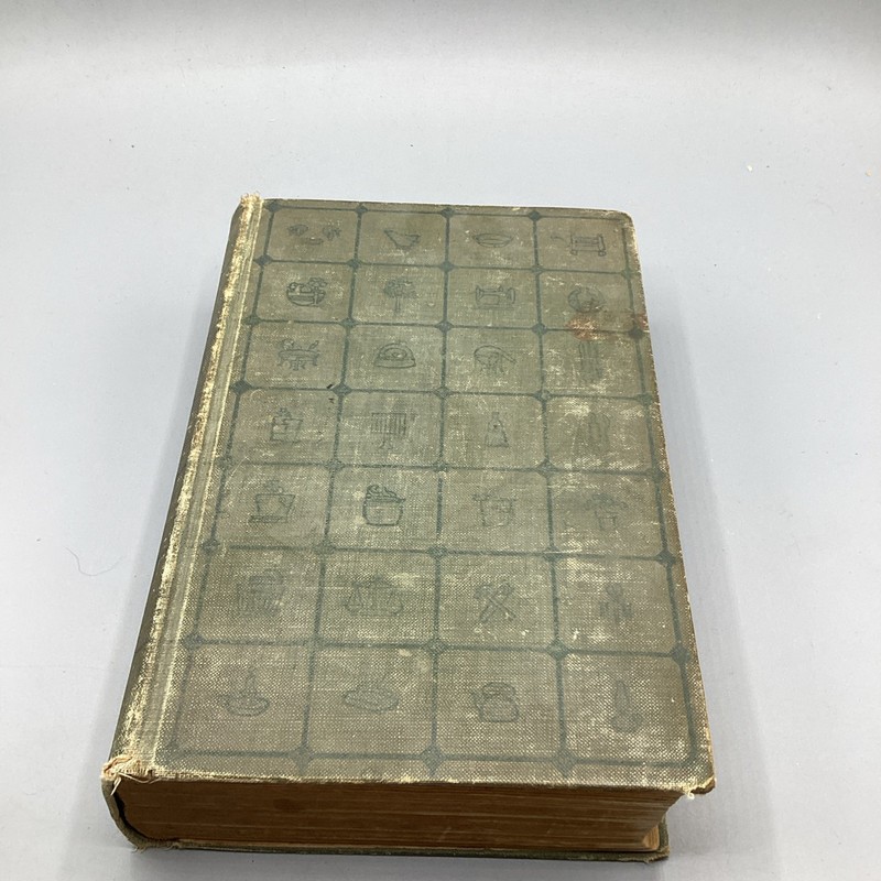 1908 First Edition Household Discoveries and Mrs. Curtis’s Cook Book Hardcover