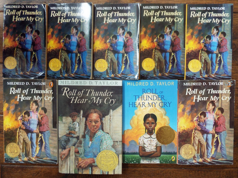 Lot 9 Roll of Thunder, Hear My Cry Books by Mildred D. Taylor Guided Reading Set