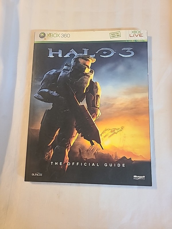 Halo 3: The Official Strategy Guide Microsoft XBOX 360 Bungie.