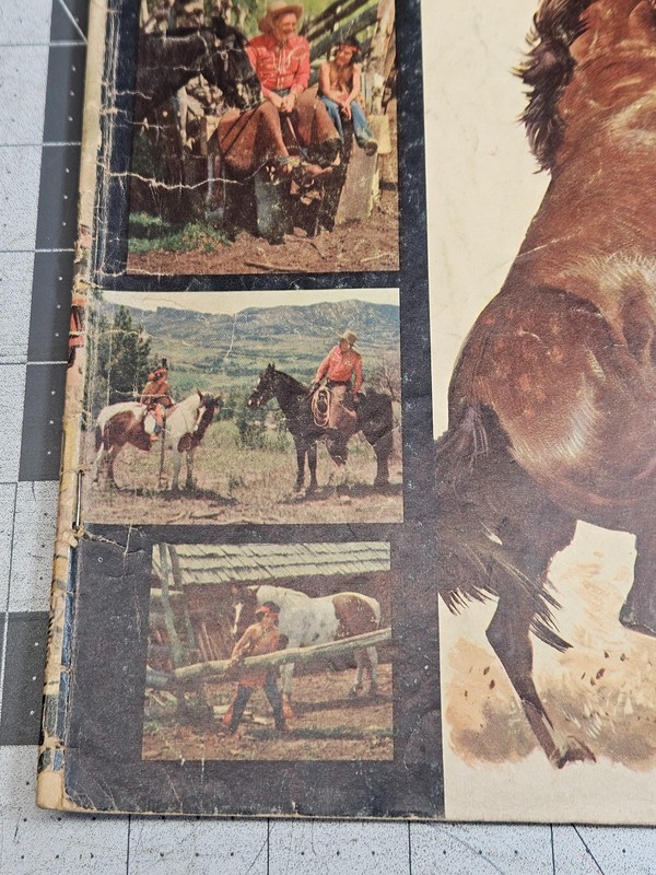 Vintage Red Ryder Ranch Magazine Vol 1 No 4 April-June 1956 Dell Comics Western gallery