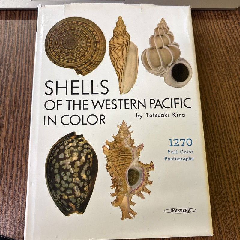 Tetsuaki Kira – Shells of the Western Pacific in Color – HC DJ HOIKUSHA