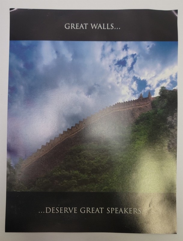 1990’s SpeakerCraft In-Wall Speakers Brochure Pamphlet & Specs