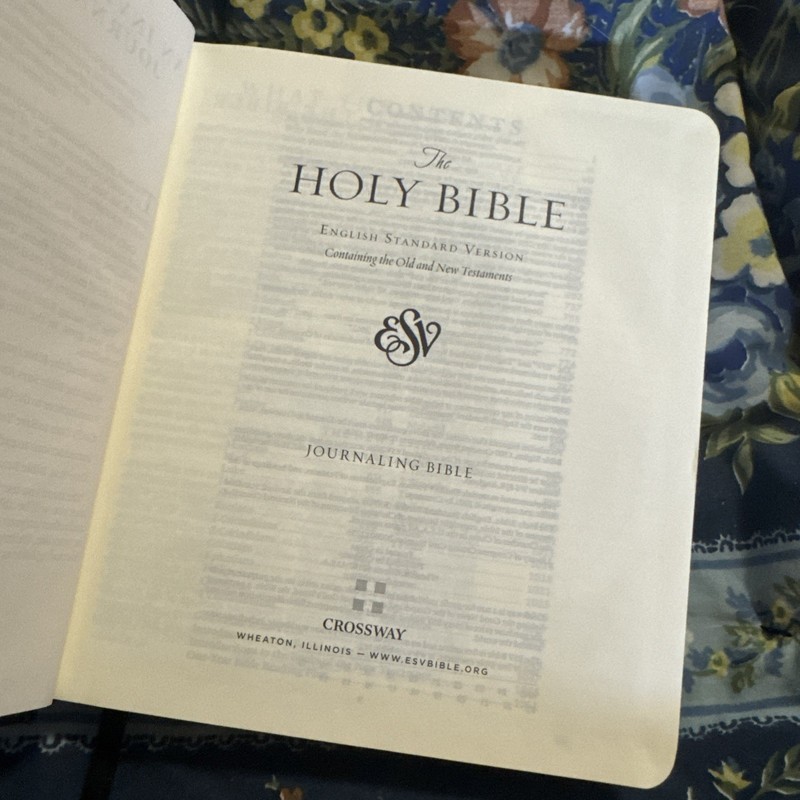 ESV Journaling Hardcover Bible Study Devotional Christian Faith Student Church gallery