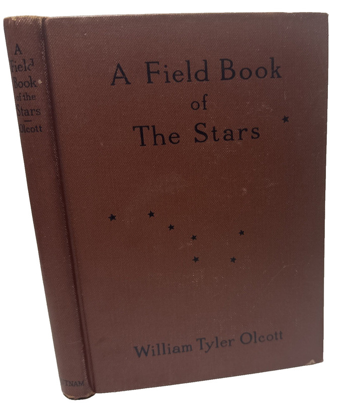 A Field Book of The Stars William Tyler Olcott 1935 Astronomy Illu Antique Book