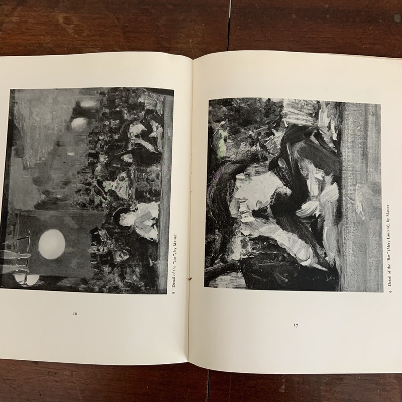 Edouard Manet UN BAR AUX FOLIES BERGERE Gallery Books No.3 Wengraf Percy LH gallery
