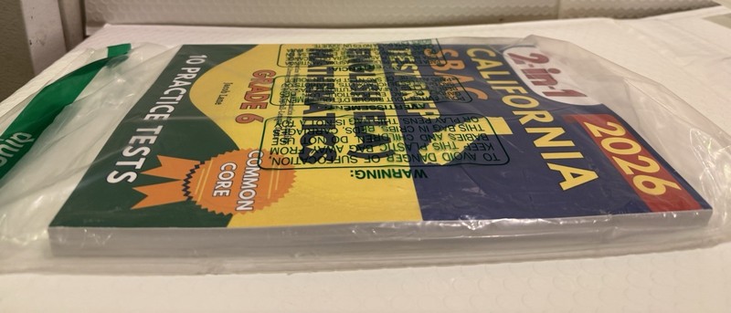 SBAC Test Prep California Grade 6 The 2 in 1 Practice Workbook for Mathematics gallery