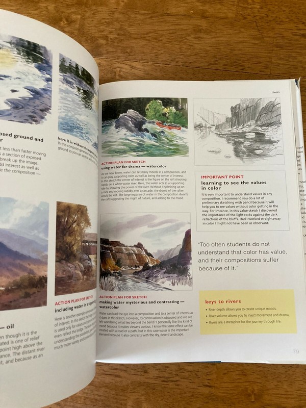 Painting All Aspects Of Water For All Mediums by E. John Robinson Hardcover gallery