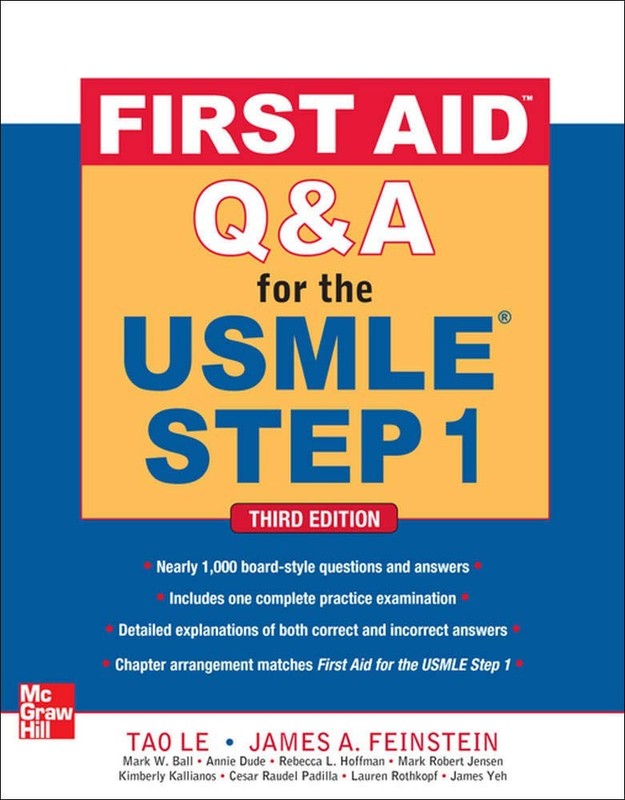 First Aid Q&A for the USMLE Step 1, Third Edition (First Aid USMLE) – paperb…