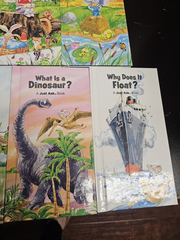 Just Ask Book Series Lot Set of 7 Books by Weekly Reader Science Why & What gallery