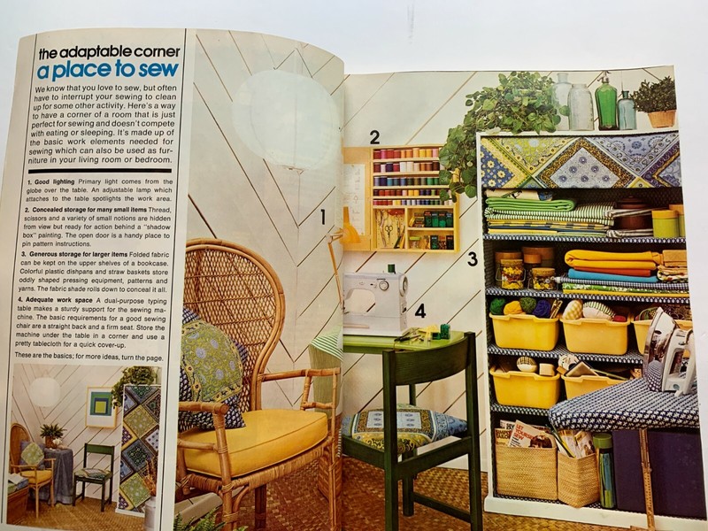 1975 Simplicity Sewing Updated Magazine Clothes Methods Groovy 256 Pages gallery