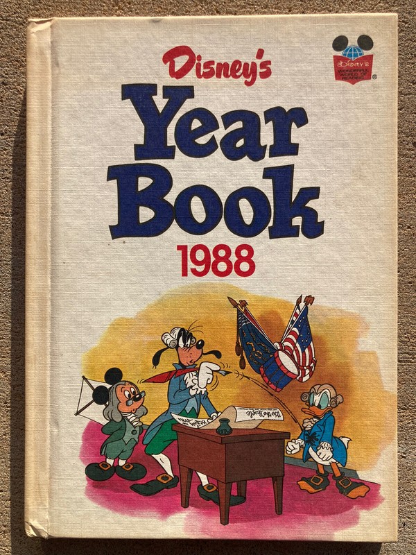 Disney’s Year Book 1988- Hardcover