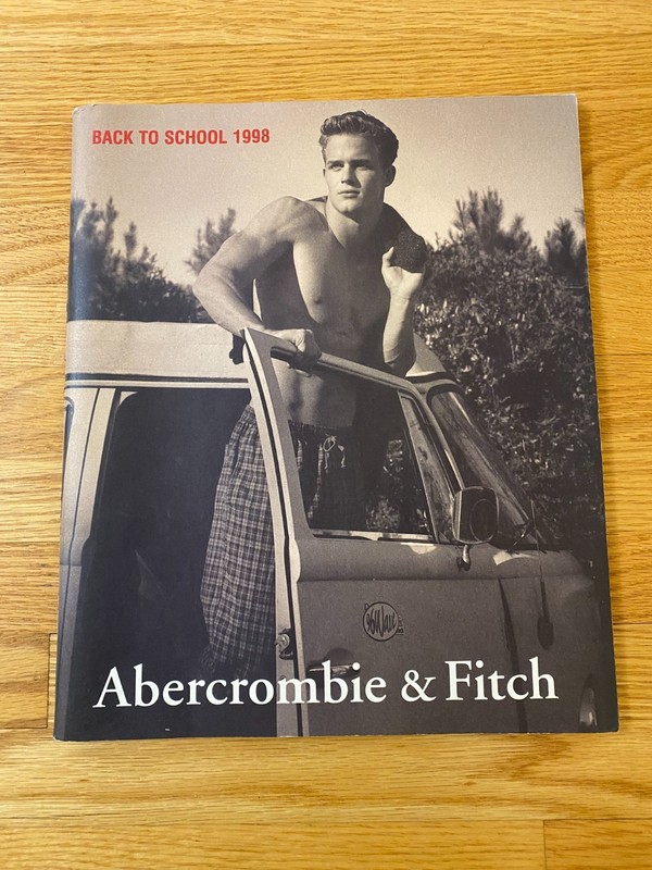 Abercrombie & Fitch A&F Quarterly Catalog Back to School 1998 Fashion Clothing