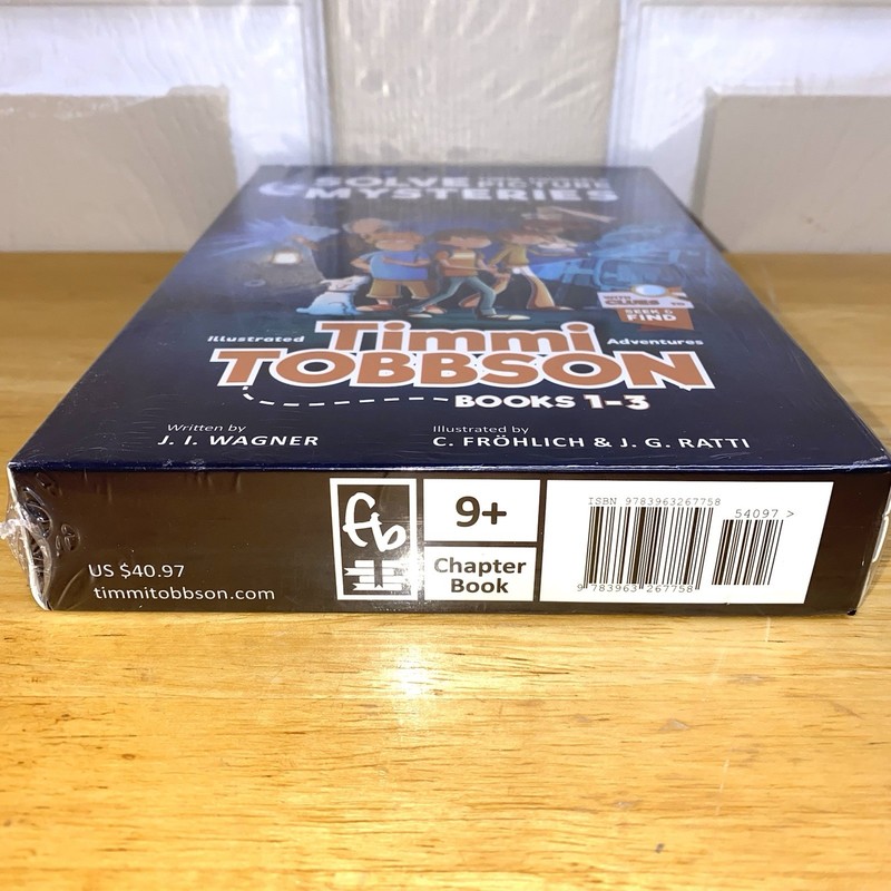 TIMMI TOBBSON Big Boxed Set: Solve-Them-Yourself Picture Mysteries Books 1-3 NIP gallery