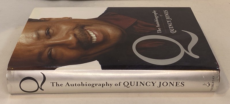 Q The Autobiography of Quincy Jones SIGNED 2001 hcdj 1st ed inscribed to XM boss gallery