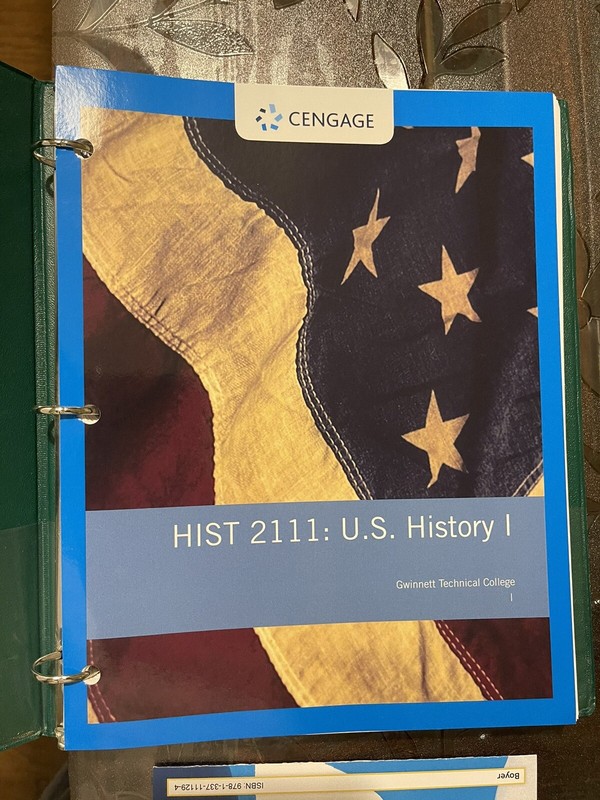 HIST 2111: U.S. History I Gwinnett Technical College book
