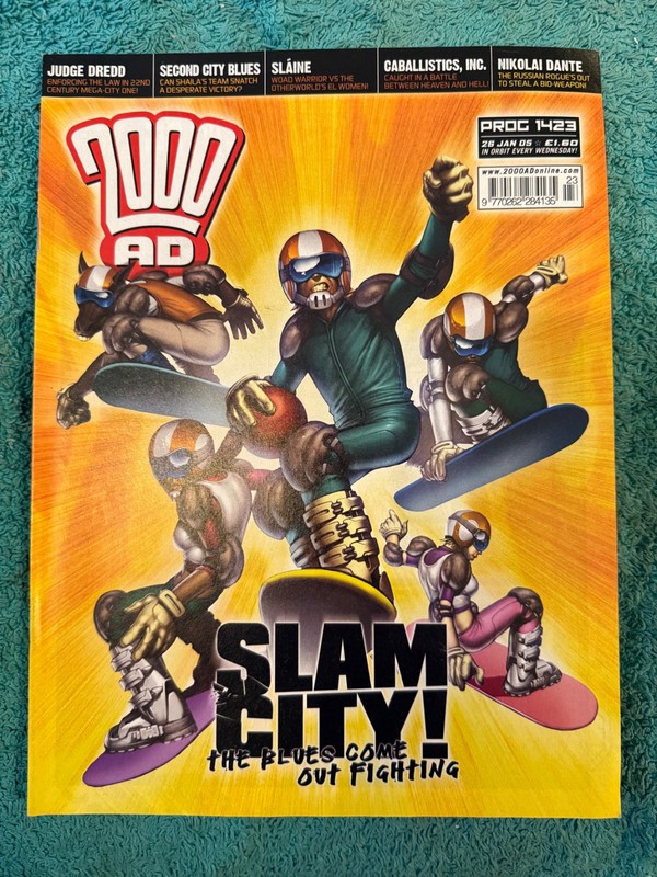 2000AD Comic Judge Dredd ~ PROG 1423 – 10.0 Gem to 9.4 Near Mint