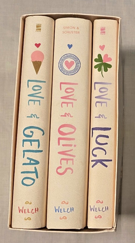 Jenna Evans Welch The Love & Collection (3 Book Boxed Set) (Hardback) NICE!