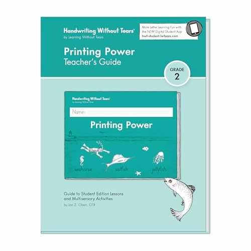 Learning Without Tears Printing Power Teacher’s – Office Product – Very Good h