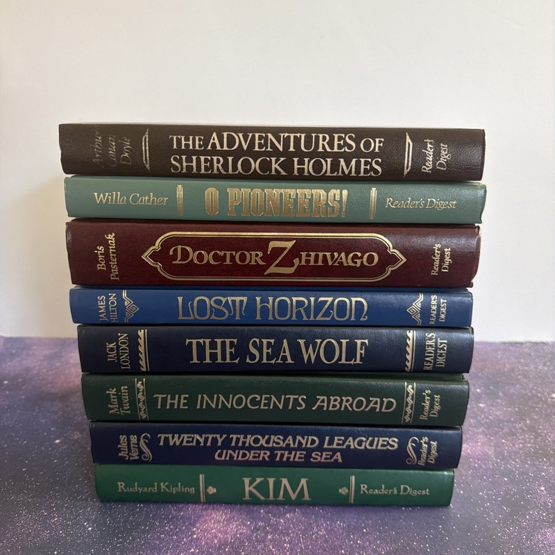 Lot of 8 Reader's Digest Classics The World's Best Reading Hardcover gallery