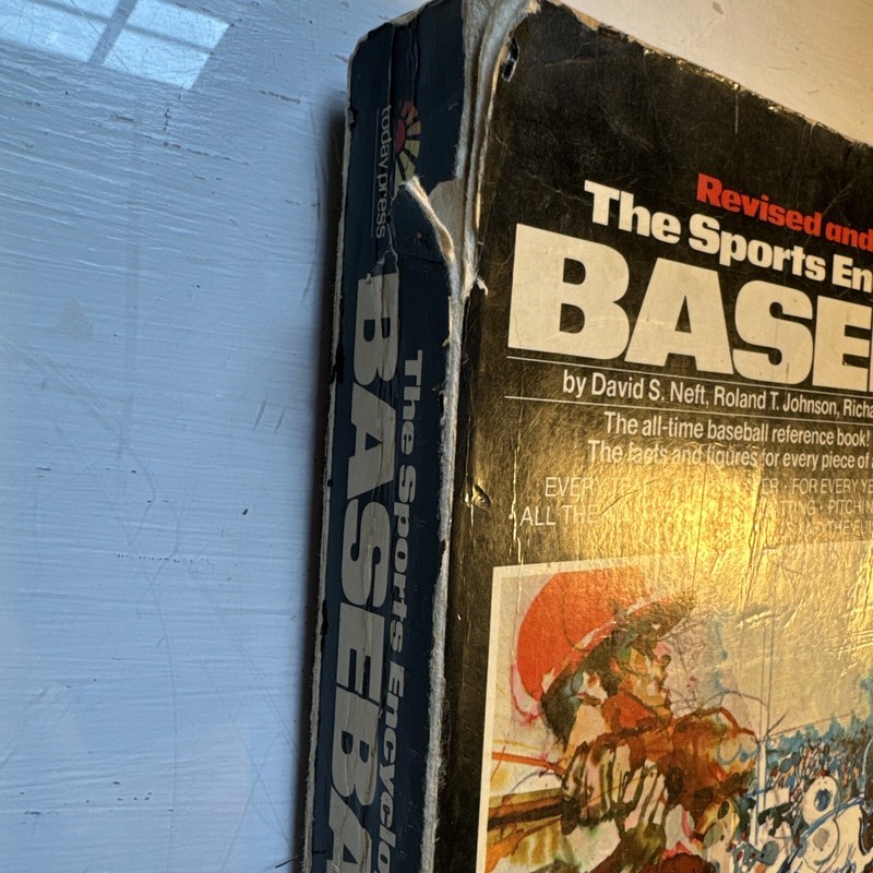1977 The Sports Encyclopedia: BASEBALL 502 pages paperback Neft Revised gallery