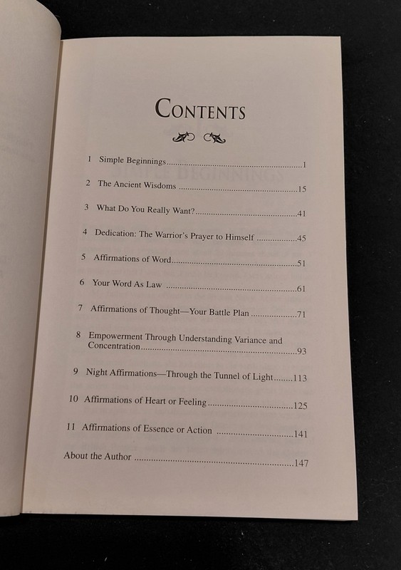 Stuart Wilde Affirmations Trade Paperback Hay House 1987 Taos Quintet 8th gallery