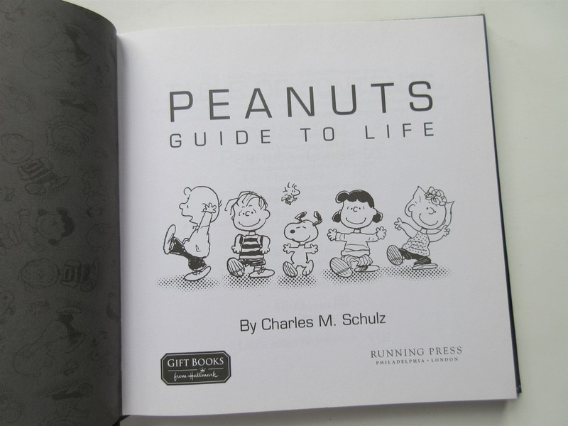 Peanuts Guide to Life by Charles Schulz (2007, Hardcover) Hallmark gallery