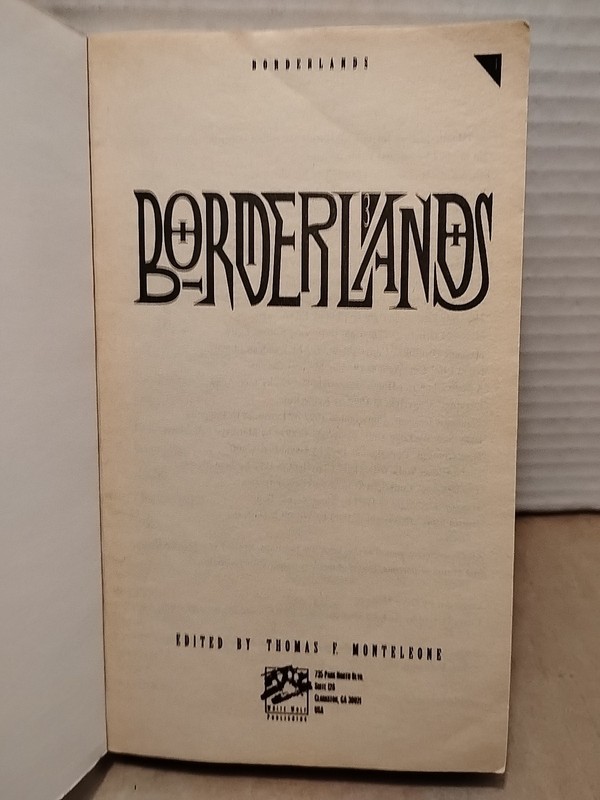 Borderlands 3 : Poppy Z. Brite Whitley Strieber & More - Original PB Printing gallery