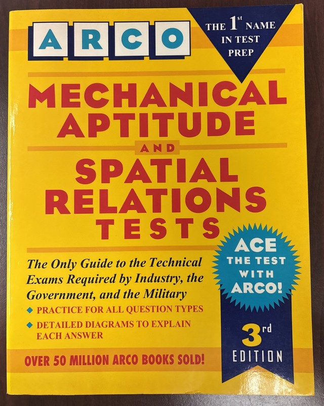 Arco Mechanical Aptitude and Spatial Relations Tests 3rd Edition
