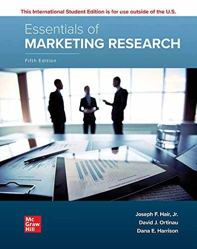 ISE Essentials of Marketing Research – Paperback, by Hair Jr. Joseph – Very Good